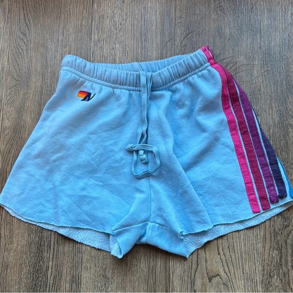 Aviator Nation 🌈 5 stripe shorts